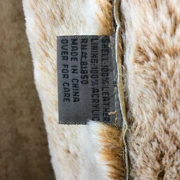 Brandon Thomas Tan Long Coat with Cream Accents - Picture 4 of 12